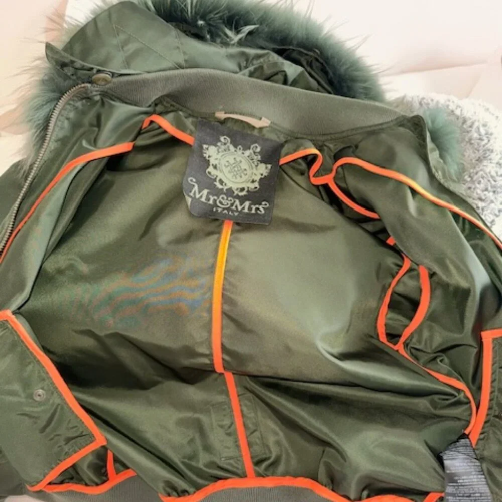 MR & MRS ITALY BOMBER JACKET - Picture 2 of 3